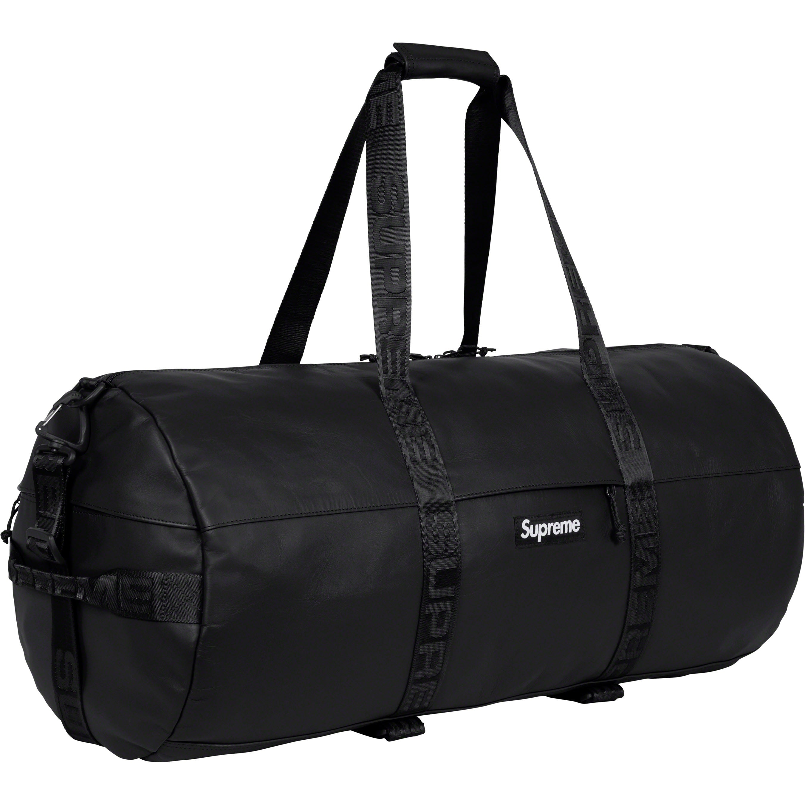 Leather Large Duffle Bag view 8